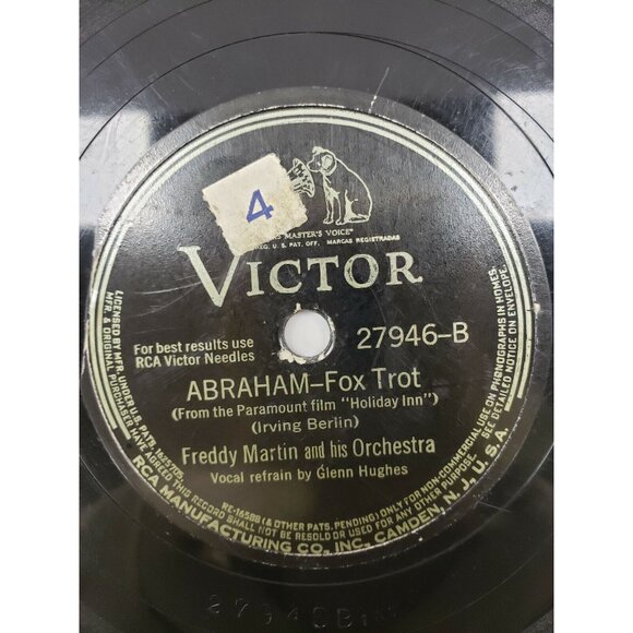 78 RPM-White Christmas-Abraham- Freddy Martin(R118) - Picture 3 of 4